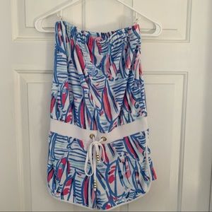 Lilly Pulitzer Terry Romper XS